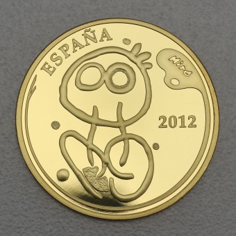 Goldmünze 400 Euro "Joao Miro" 2012 (Spanien)