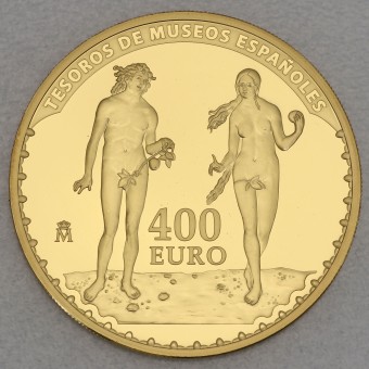 Goldmünze 400 Euro "Adam & Eva" 2013 (Spanien)