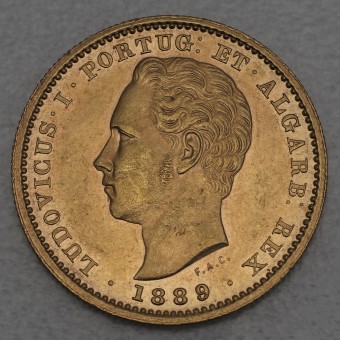 Goldmünze 5000 Reis 1860-1889 (Portugal)