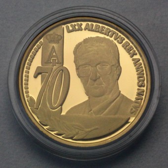 Goldmünze 50 Euro "König Albert II." 2004 (Belgien)