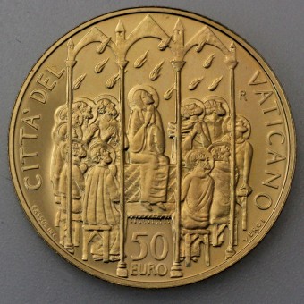 Goldmünze "50 Euro - 2006" (Vatikan) Die Firmung