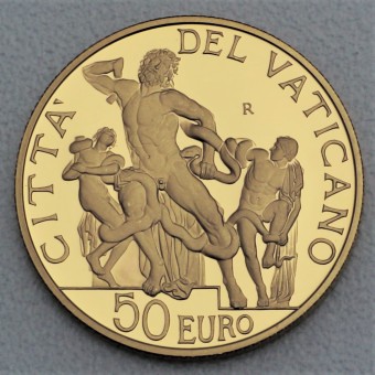 Goldmünze "50 Euro - 2009" (Vatikan) Laocoonte