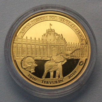 Goldmünze "50 Euro - 2010" (Belgien) Afrikanisches Museum