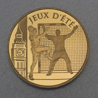 Goldmünze 50 Euro "Handball" 2010 (Frankreich)