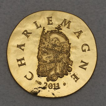 Goldmünze 50 Euro "Charlemagne" 2011 (Frankreich)