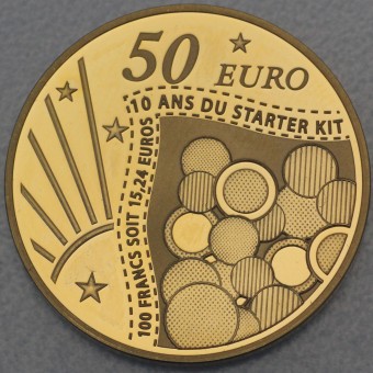 Goldmünze "50 Euro-2011 Starter Kit" (Frankreich) 