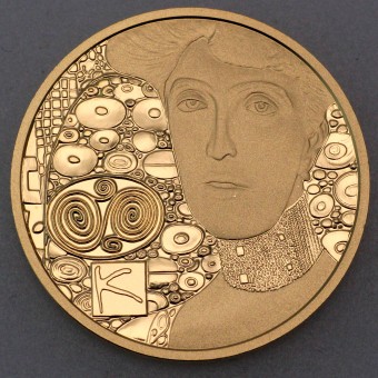 Goldmünze "50 Euro-2012 Klimt, Adele Bloch-Bauer" Klimt und seine Frauen