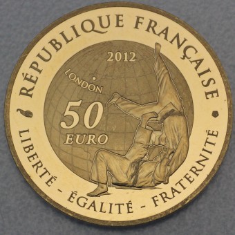 Goldmünze "50 Euro-2012 London" (Frankreich) 