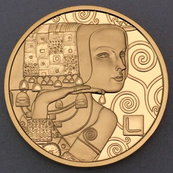 Goldmünze "50 Euro-2013 Klimt, Erwartung" (Österr) 