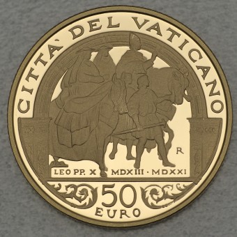 Goldmünze "50 Euro - 2013" (Vatikan) Pontifikatsjahr