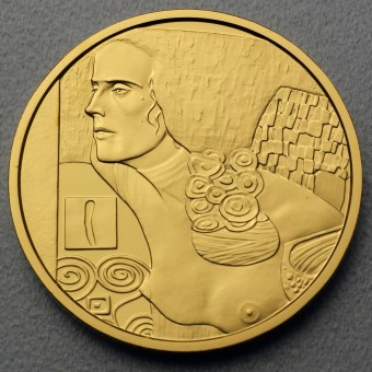 Goldmünze "50 Euro-2014 Klimt, Judith" (Österr.) 