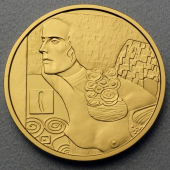 Goldmünze "50 Euro-2014 Klimt, Judith" (Österr.) Klimt und seine Frauen