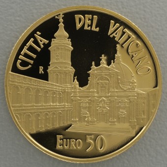 Goldmünze "50 Euro - 2016" (Vatikan) Heiliges Haus in Loreto