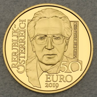Goldmünze 50 Euro "Viktor Frankl" 2019 Wiener Schulen der Psychotherapie (Österreich)