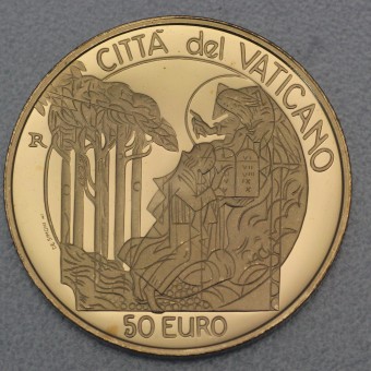 Goldmünze "50 Euro - 2003" (Vatikan) Die Zehn Gebote