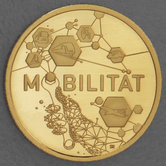 Goldmünze 50 Euro "Mobilität" 2024 Deutsches Handwerk (Deutschland)