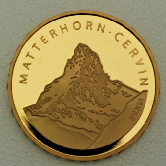 Goldmünze "50 Franken 2004" (Schweiz) Matterhorn