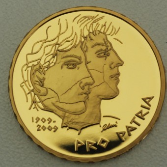 Goldmünze "50 Franken 2009" (Schweiz) Pro Patria