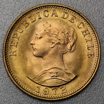 Goldmünze "50 Pesos - Liberty" (Chile) 