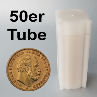Goldmünze 50 x 20 Mark "Wilhelm I. - Preußen" Tube (Deutschland)