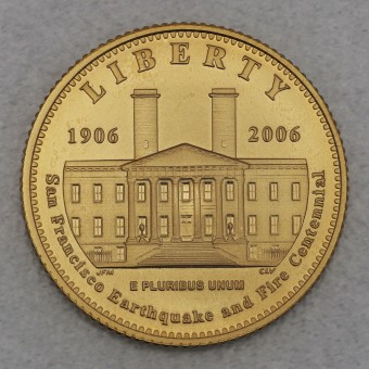 Goldmünze 5 Dollars "San Francisco Old Mint" 2006 (USA)
