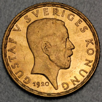 Goldmünze "5 Kronor-Gustav V" (Schweden) 