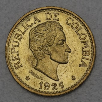 Goldmünze "5 Pesos" (Kolumbien)