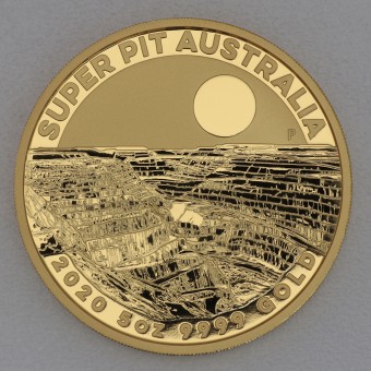 Goldmünze 5oz "Super Pit" 2020 (Australien)