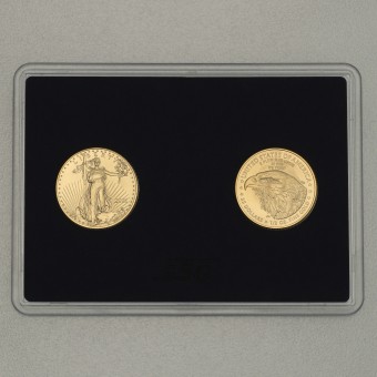 Goldmünze 2 x 1/2oz "American Eagle" Set – 2-teilig (USA)