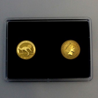 Goldmünze 2 x 1/2oz "Känguru" Blister (Australien)