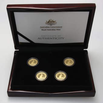 Goldmünzen "Port Phillip Pattern" 2023 Set – 4-teilig 170. Jubiläum (Australien)