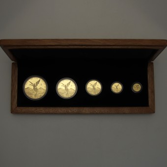 Goldmünze "Libertad" 2016 (PP) Set – 5-teilig (Mexiko)