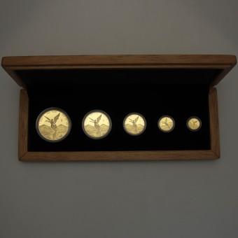 Goldmünze "Libertad" 2017 (PP) Set – 5-teilig (Mexiko)