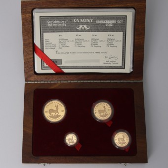 Goldmünze 4 x "Krügerrand" 2003 (PP) Prestige Set – 4-teilig (Südafrika)