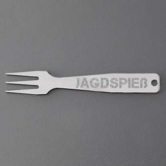 Gourmet-Gabel "Jagdspieß" Sterling-Silber 