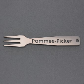 Gourmet-Gabel "Pommes-Picker" Sterling-Silber 