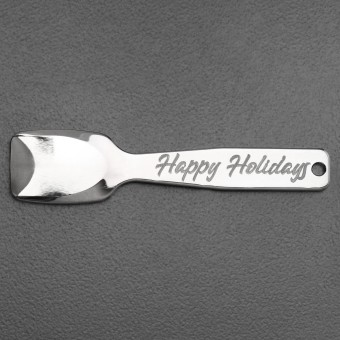 Gourmet-Löffel "Happy Holidays" Sterling-Silber 