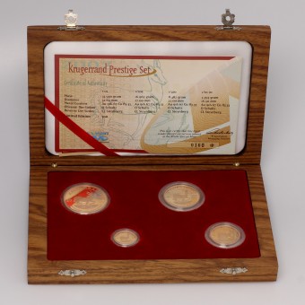 Goldmünze 4 x "Krügerrand" 2002 (PP) Prestige Set – 4-teilig (Südafrika)