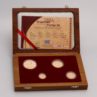 Goldmünze 4 x "Krügerrand" 2004 (PP) Prestige Set – 4-teilig (Südafrika)