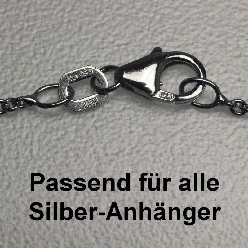 925er Silberkette / Ankerkette 42cm lang für Schmuckbarren
