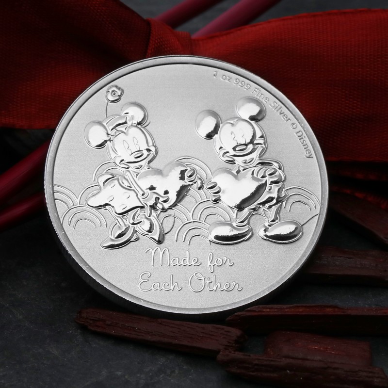 2023 ニウエ1oz銀貨 ミッキー&ミニー FirstStrike 2023 ニウエ 1oz 銀貨 ミッキー＆ミニー 純銀 FS - メルカリ