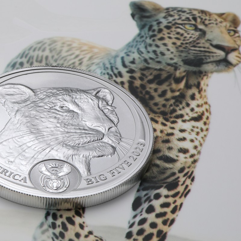 Kambodscha 2023 CLOUDED LEOPARD Wildlife Serie Silber 1 Oz Cambodscha