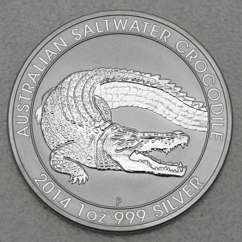 AUSTRALIA 1oz 銀貨 2014 CROCODILE .999 Buy Silver Crocodile Coins | Buy Australian Silver Coins | KITCO