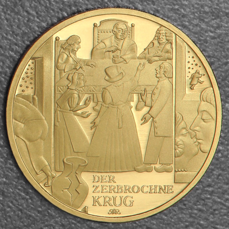 Goldmünze 100 Euro BRD 2024 Der zerbrochene Krug kaufen