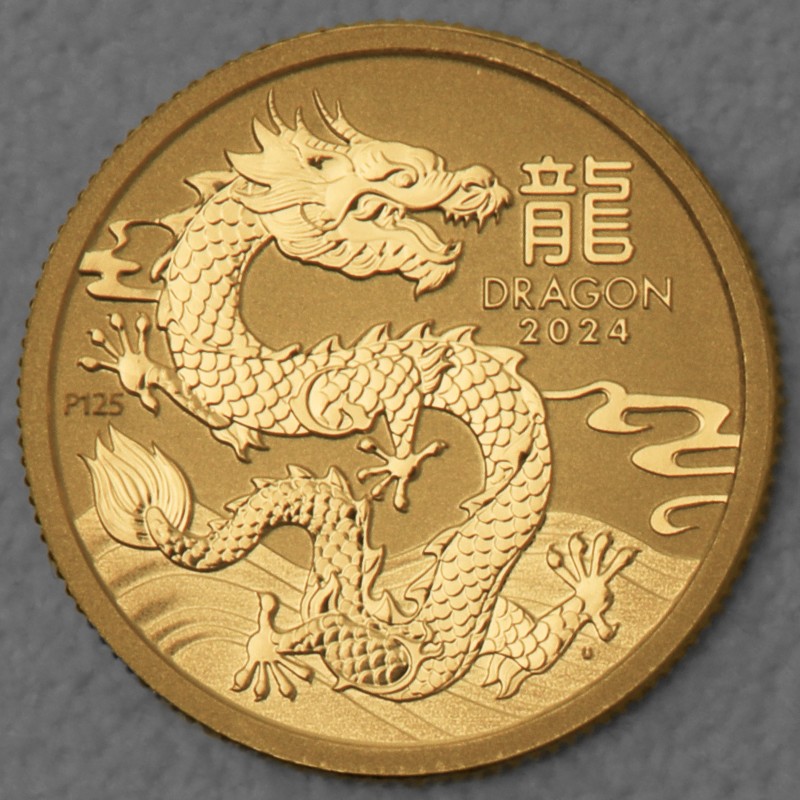 Goldmünze 1/10oz Drache 2024 Lunar III kaufen