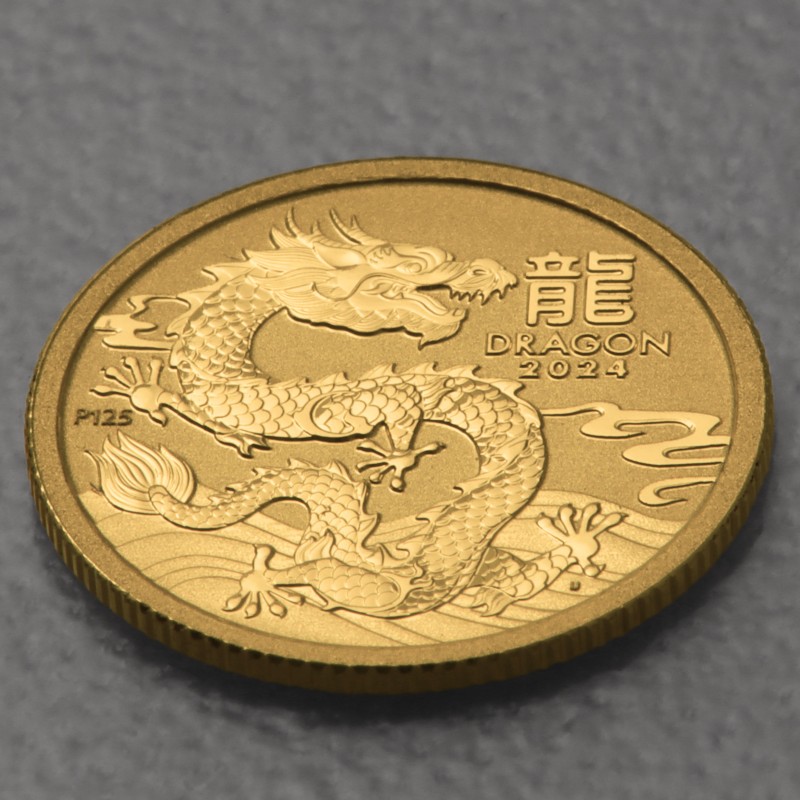 Goldmünze 1/20oz Drache 2024 Lunar III kaufen