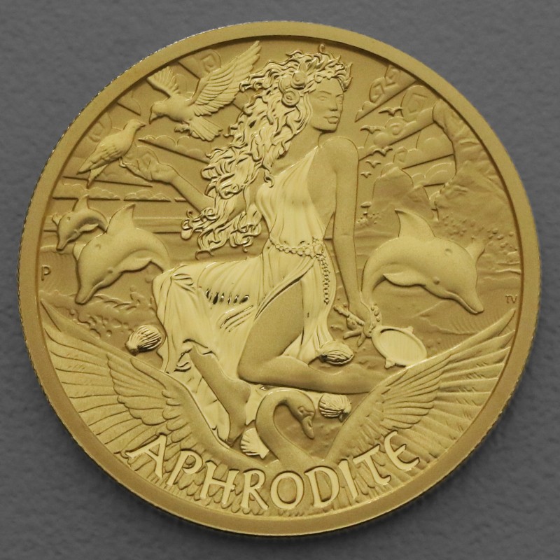 Goldmünze 1oz Aphrodite 2022 Tuvalu Gods of Olympus kaufen