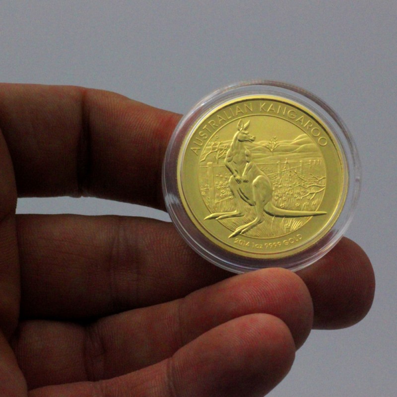 Australische 1oz Goldmünze Känguru 2014 kaufen