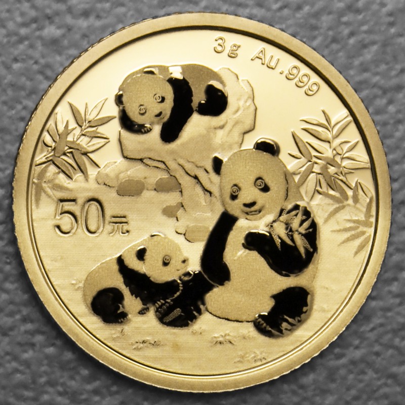 Goldmünze 3g Panda 2025 (China) kaufen