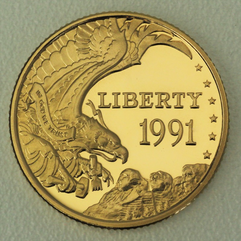 Mount rushmore gold sales